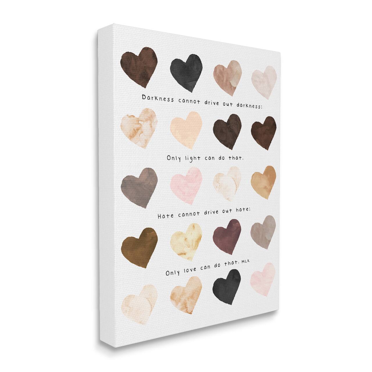 Stupell Industries Only Love Can Famous MLK Quote Wall Art